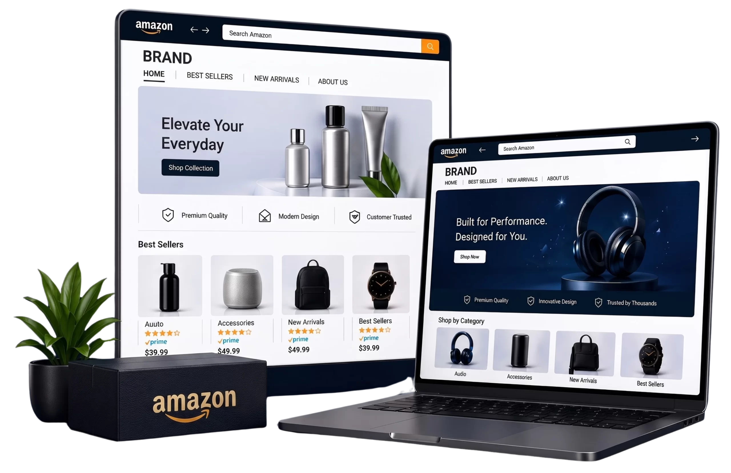 Amazon brand store services for better customer experience